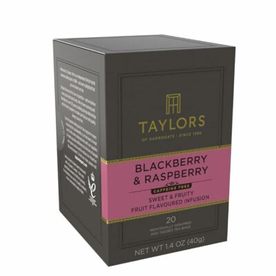 Taylors of Harrogate Blackberry & Raspberry Herbal Tea 20 Tea Bags