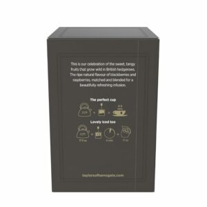 Taylors of Harrogate Blackberry & Raspberry Herbal Tea 20 Tea Bags