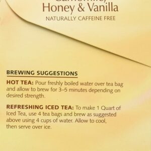 Twinings Herbal Tea Chamomile Honey and Vanilla 20 Tea Bags
