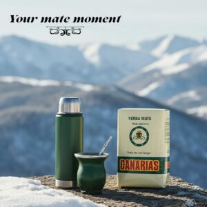 Yerba Mate Canarias Green Tea & Ginger Loose Leaf