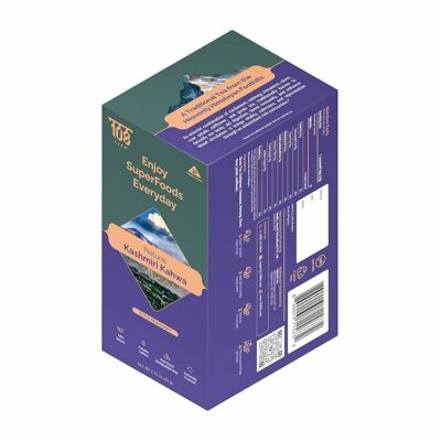 108 LIFE Natural Kashmiri Kahwa Herbal Tea 100% Natural 30 Teabags