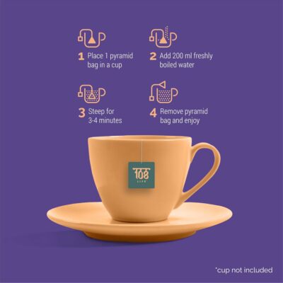 108 LIFE Natural Kashmiri Kahwa Herbal Tea 100% Natural 30 Teabags