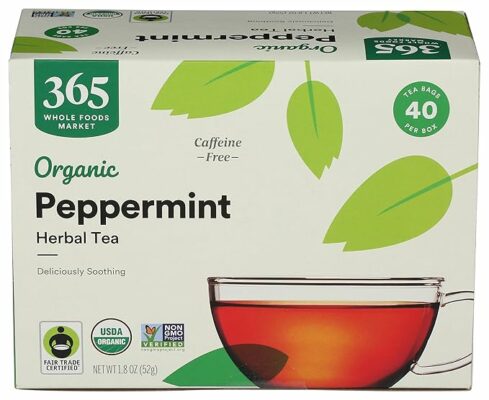 365 Everyday Value Organic Peppermint Tea 40 Bags