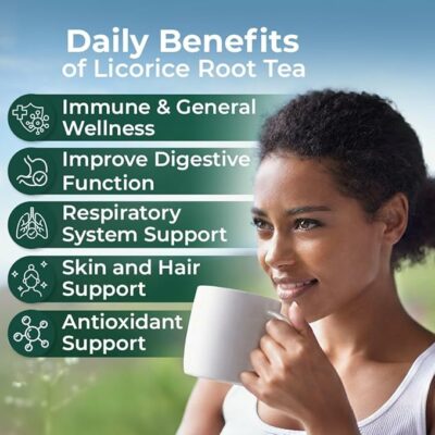 4 oz. Licorice Root Tea Liqorish Root Tea Herb 113g Bags