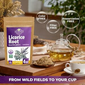 4 oz. Licorice Root Tea Liqorish Root Tea Herb 113g Bags