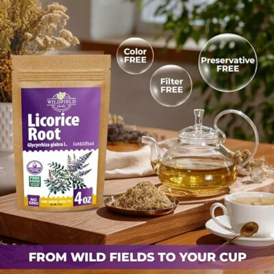 4 oz. Licorice Root Tea Liqorish Root Tea Herb 113g Bags