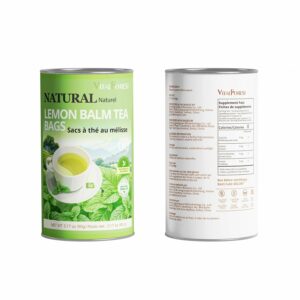 60 Lemon Balm Tea Bags Dried Lemon Balm Leaves Tea Stress Relief & Sleep Support