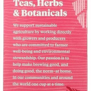 Allegro Tea Organic Rose Tulsi 20 Tea Bags