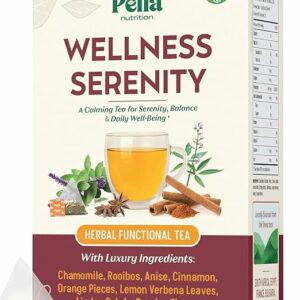 Chamomile Herbal Tea with Lemon Balm Caffeine Free 25 Teabags