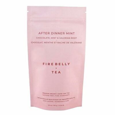 Firebelly Tea After Dinner Mint Organic Chocolate & Mint Tea Loose Leaf