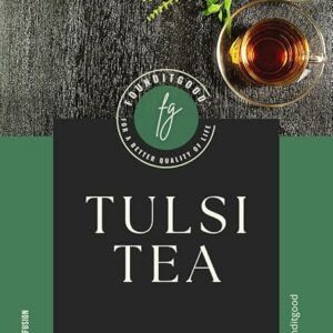 FounditGood Tulsi Tea Holy Basil 100% Natural Herbal Infusion 60 Teabags