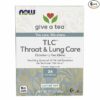 Give A Tea TLC Throat & Lung Care Elderberry Tea Blend Kosher Halal 24 Teabags
