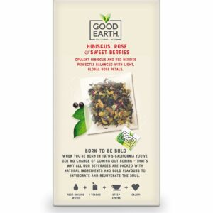 Good Earth Sensorials Hibiscus Rose & Sweet Berries Herbal Tea 15 Teabags