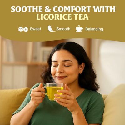 HANDPICK Licorice Root Tea Bags 50 Count