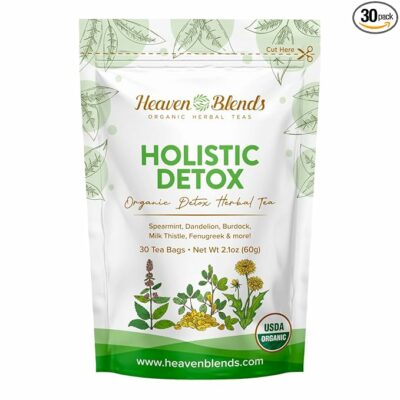 Heaven Blends Organic Holistic Detox Tea 30 Teabags