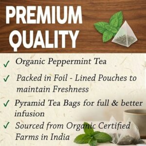 Herbal Peppermint Organic 40 Tea Bag