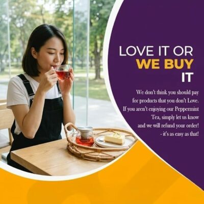 Herbal Peppermint Organic 40 Tea Bag