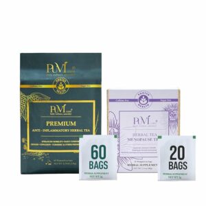 Herbal Tea For Wellness Anti-InflammaHer Tea And Menopause Relief 100% Organic