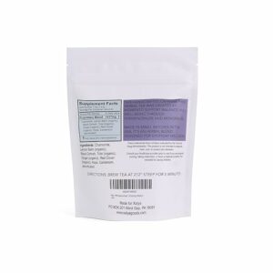 Herbal Tea Loose Leaf Black Cohosh Tea with Chamomile Red Clover Halal 40 Servings