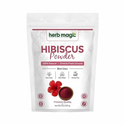 Hibiscus Powder 8 oz Dried Hibiscus Flower Powder Herbal Tea