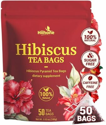 Hibiscus Tea Bags Hibiscus Flower Herbal Tea 50 Teabags
