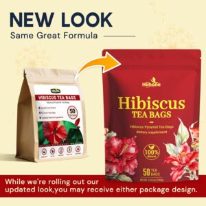 Hibiscus Tea Bags Hibiscus Flower Herbal Tea 50 Teabags