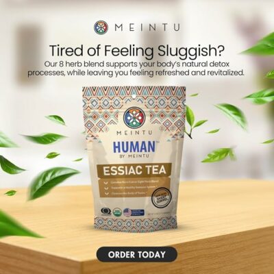 MEINTU OrganicE ssiac Tea 8 Herb Powder Formula 4oz