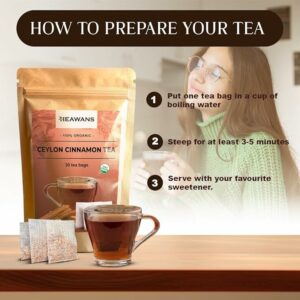 Organic Ceylon cinnamon Tea Bags