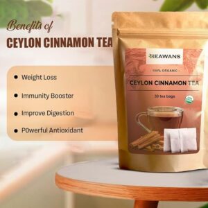 Organic Ceylon cinnamon Tea Bags