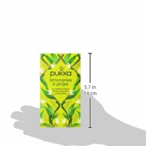 Oxify Organic Lemongrass Herbal Tea 100 Tea Bags