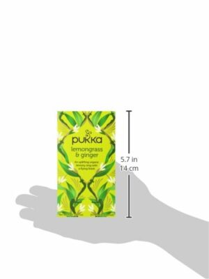 Oxify Organic Lemongrass Herbal Tea 100 Tea Bags