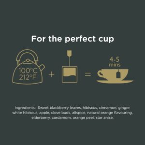 Taylors of Harrogate Apple & Cinnamon Herbal Tea 20 Teabags