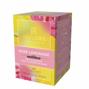 Taylors of Harrogate Rose Lemonade Infusion 20 Teabags