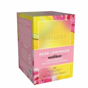 Taylors of Harrogate Rose Lemonade Infusion 20 Teabags