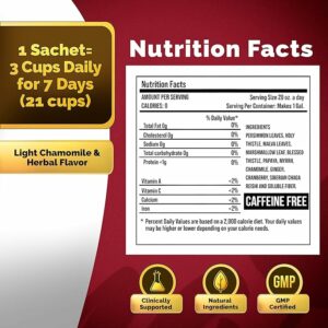 Te Divina Slimming Detox Tea for 7 days Herbal Tea for Weight Management