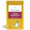 Tea Forte Ginger Lemongrass Premium Loose Leaf Herbal Tea Canister