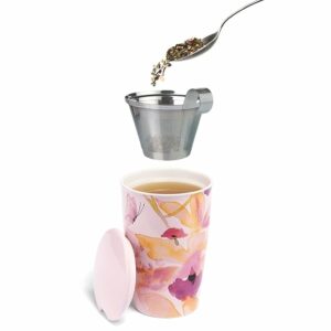 Tea Forte Ginger Lemongrass Premium Loose Leaf Herbal Tea Canister