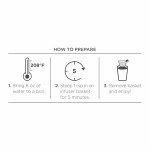 Tea Forte Ginger Lemongrass Premium Loose Leaf Herbal Tea Canister