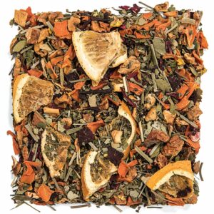 Tealyra Orange Lemonade Hibiscus Lemongrass Herbal Fruity Loose Leaf Tea Blend