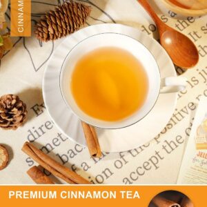 TeeLux Cinnamon Tea Bags Pure & Natural Cinnamon Herbal Tea 100 Teabags