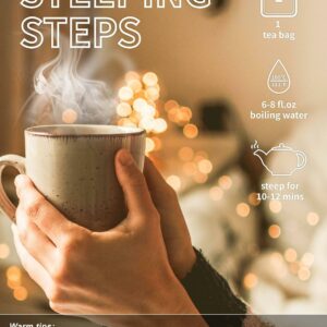 TeeLux Cinnamon Tea Bags Pure & Natural Cinnamon Herbal Tea 100 Teabags