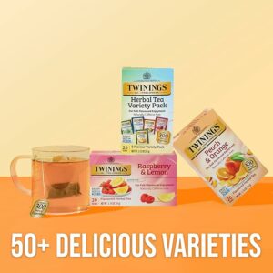 Twinings Herbal Tea Variety Pack 20 Count Pack of 1 Formerly Assorted Herbal