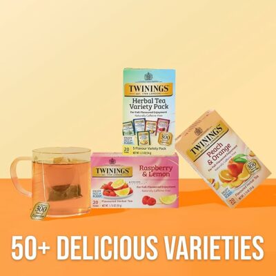 Twinings Herbal Tea Variety Pack 20 Count Pack of 1 Formerly Assorted Herbal