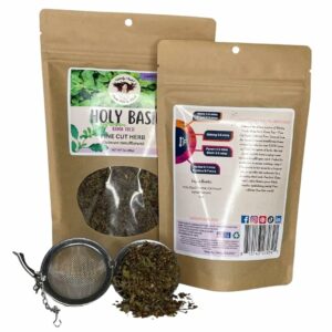 Witchy Pooh's Holy Basil Tea Rama Tulsi Loose Leaf 3oz