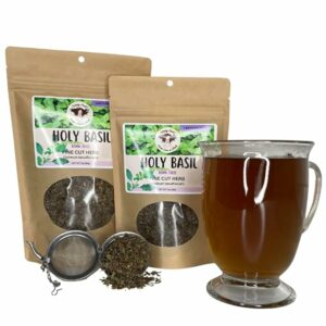 Witchy Pooh's Holy Basil Tea Rama Tulsi Loose Leaf 3oz