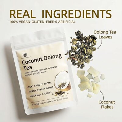 AeroMind CloudTrade Coconut Oolong Tea 25 Teabags
