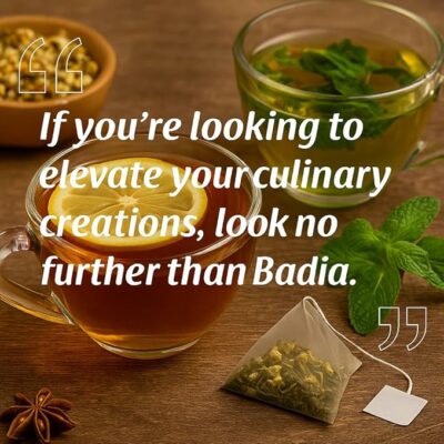 Badia Dandelion & Ginger Tea, 25 Bags for Digestive Support