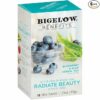 Bigelow Benefits Radiate Beauty Blueberry and Aloe Herbal Tea 18 Teabags