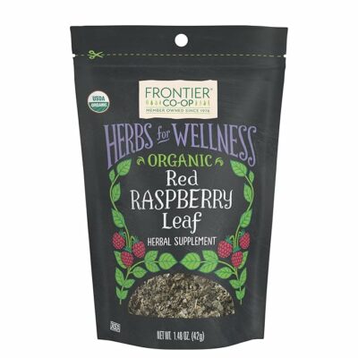 Frontier Co-op Organic Cut and Sifted Red Raspberry Leaf Tea 1.48oz