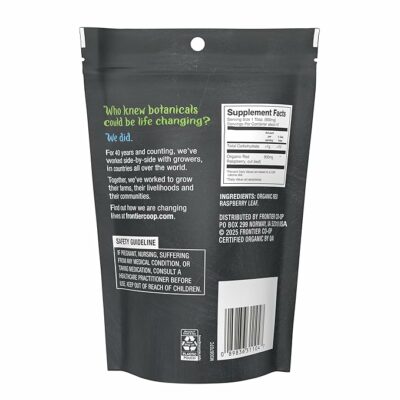 Frontier Co-op Organic Cut and Sifted Red Raspberry Leaf Tea 1.48oz